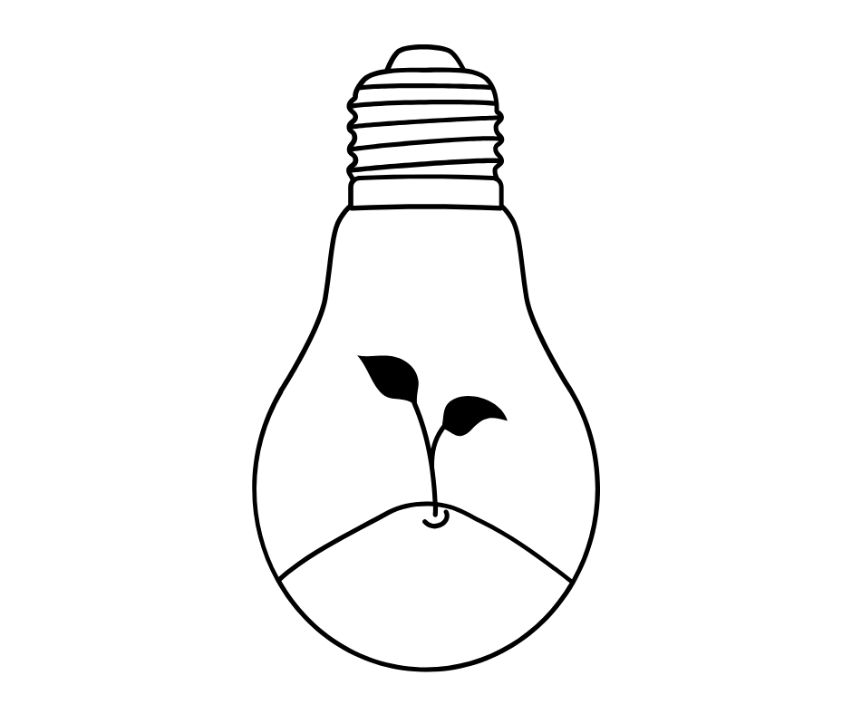 Upside down Light Buld